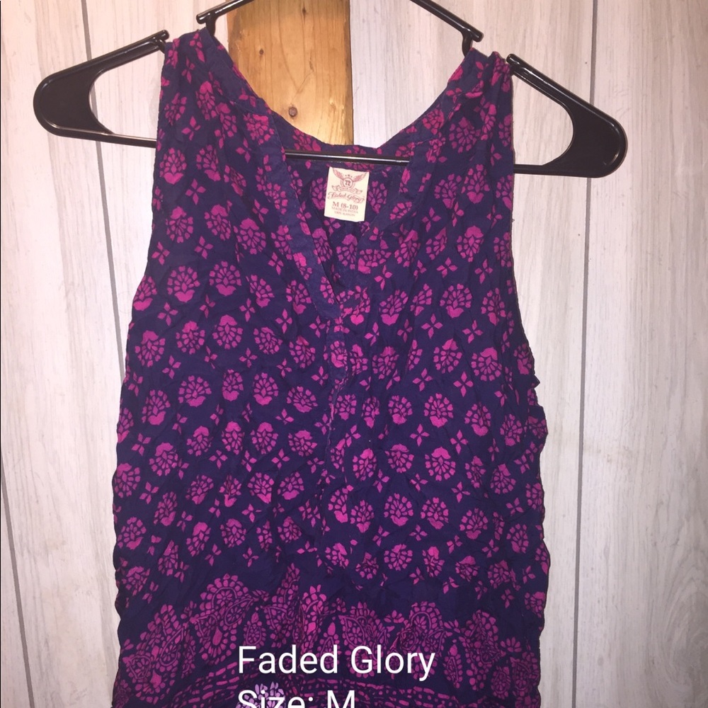 Purple and pinkish shirt